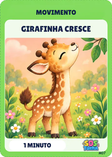 Ficha M07 Girafinha Cresce, frente